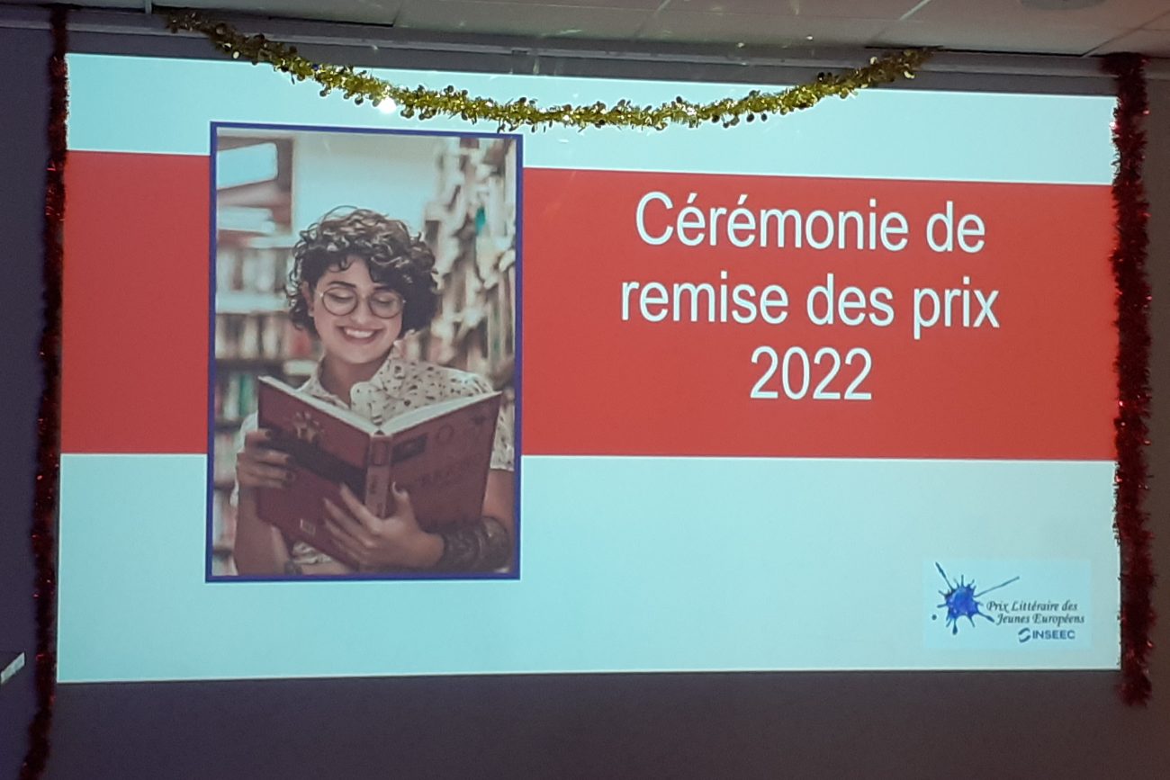 Remise des Prix Littéraire des Jeunes Européens / Edition 2022